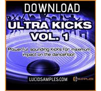 HOUSE FL Studio Ultra Kicks Vol. 1 - Power Kick Samples for Club Tracks | WAV Files Download