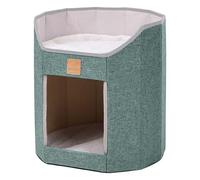 House Foldable Tree Bed For Indoor Cats Cute Cave Small Kitten Double Deck Four Season Indoor