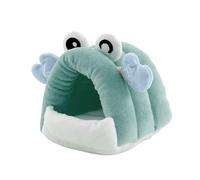 House for Hamsters, Shelter for Small Animals | Soft Crab Bed for Rabbits Ferrets Mice - Den for Bedroom or Games