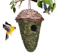 House For Natural - Hanging In Fabric, Shelter For Shelters, Breathable Tit Shelters | 4.92 Inch Handmade Swing For, Trees, Garden