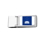 House France EUAN Union Slim Money Clip Stainless Holder Pocket Wallet