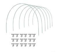 House Greenhouse Hoops, Detachable Greenhouse Tunnel -Arches, DIY Plants Supporting The Garden Piles For Raised Beds(36PCS)