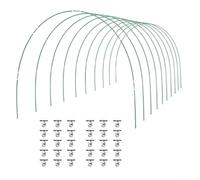 House Greenhouse Hoops, Detachable Greenhouse Tunnel -Arches, DIY Plants Supporting The Garden Piles For Raised Beds(60PCS)