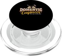 House Husband Staying Home Gifts Dad Domestic Engineer Dad PopSockets PopGrip for MagSafe