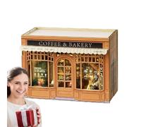 House Kit, Model Craft House, Miniature House Room Idea, Model Kits, Handicraft, Construction Toy, Realistic House, Making Kit