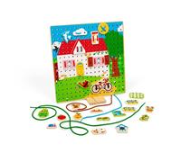 House Lace-A-Shape Toy Bigjigs Toys Green One Size