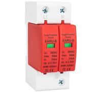 House Lightning Surge Protector Protective Low-Voltage Arrester Device AC SPD 1P 2P 3P 4P 20~40KA 30KA~60KA 385V (30-60KA 2P)