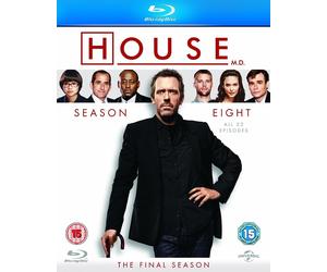 HOUSE MD COMPLETE SERIES 8 Blu Ray 8th Eighth Season Eight Brand New Sealed R2