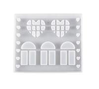 House Molds Love Silicone Handmade Epoxy Resin Plaster Making Christmas Love Silicone Handmade Plaster