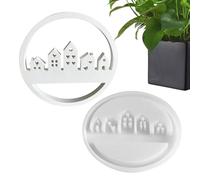 House Molds Silicone - Soft Silicone Mold Set, Long Lasting Build, Tear Resistant Precise Architectural Details | Creative Modeling Solution for DIY Art Baking Chocolate Fondant Decorative Making