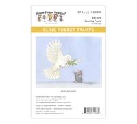 House-Mouse Sending Peace Cling Rubber Stamp Set