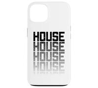 House Music DJ Vintage EDM Rave Text Fade Graphic Case for iPhone 13