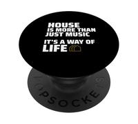 House Music Funky Soulful PopSockets Adhesive PopGrip