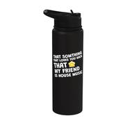 House Music Funky Soulful Tech Stainless Steel Insulated Water Bottle