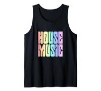 House Music - Pastel Party Ibiza Tank Top