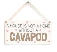 House Not a Home Without a Cavapoo Sign, Dog Lover Decor