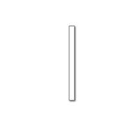 House Number 1 AVENIDA Door Numbers in 3 Sizes (15, 20, 25cm / 5.9, 7.8, 9.8in) Modern Floating House Number Acrylic in ixings, Colour:White, Size:20cm / 7.9'' / 200mm