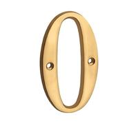 House Number， 1pc 101mm Metal House Number 4inch Solid Brass and Letter Apartment Door(0)