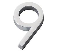 House Number, 60mm 3D Self-Adhesive Black, Suitable for Courtyards, Gardens, Garages, Mailboxes, Etc(9)