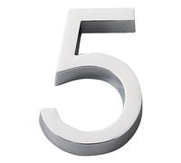 House Number, 60mm Self-Adhesive Alphanumeric Blackr, Suitable for Courtyards, Gardens, Garages, Mailboxes, Etc(5)