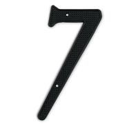 House number Aluminum Alloy 4 Inch House Address Numbers | Black 0-9 Numbers, Outdoor Door & Mailbox: House Address Signs(7)