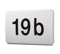 House Number LED Lamp Light Dusk to Dawn Sensor Plaque Sign Customizable IP65 UK