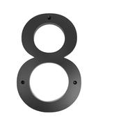 House Number Plaques 20-30 Cm Big Exterior House Number Outdoor Letters #0-9 Big Door Alphabet Home Outdoor Numbers Address Plaque Signs On The Door(Number-8,20cm (8 inches))