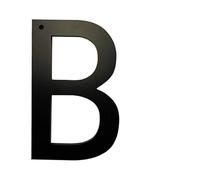 House Number Plaques 20-30 Cm Big Exterior House Number Outdoor Letters #0-9 Big Door Alphabet Home Outdoor Numbers Address Plaque Signs On The Door(B,20cm (8 inches))