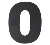 House Number Sign， 20cm Large Acrylic Floatings Big Outdoor Sign 8 Inch,for Door Plaque Number Villa House Hotel Office Digital 1pcs(Number 0)