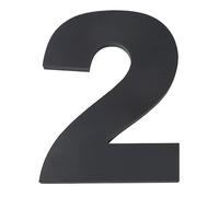 House Number Sign， 20cm Large Acrylic Floatings Big Outdoor Sign 8 Inch,for Door Plaque Number Villa House Hotel Office Digital 1pcs(Number 2)