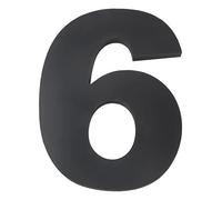 House Number Sign， 20cm Large Acrylic Floatings Big Outdoor Sign 8 Inch,for Door Plaque Number Villa House Hotel Office Digital 1pcs(Number 6)