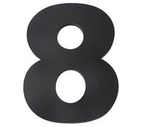 House Number Sign， 20cm Large Acrylic Floatings Big Outdoor Sign 8 Inch,for Door Plaque Number Villa House Hotel Office Digital 1pcs(Number 8)