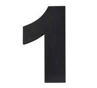 House Number Sign， 20cm Large Acrylic Floatings Big Outdoor Sign 8 Inch,for Door Plaque Number Villa House Hotel Office Digital 1pcs(Number 1)