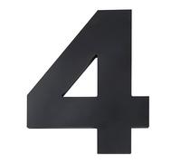 House Number Sign， 20cm Large Acrylic Floatings Big Outdoor Sign 8 Inch,for Door Plaque Number Villa House Hotel Office Digital 1pcs(Number 4)