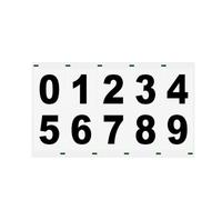 House Number Sticker - PVC Reflective Decals | Waterproof Strong, Weatherproof Vinyl Names, ID for Address Sign Door Container Apartm ent | Waterproof Permanence