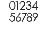 House Numbers 1 Pcs 8inch Modern Floating House Numbers Plate With Nails For Install Home Address Garage Gate Farmhouse Walls Numbers Plate Front Door Numbers(6)
