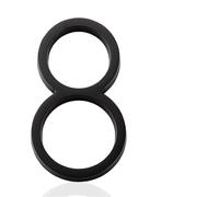 House Numbers 142mm Floating Exterior House Numbers Modern Number Signs On The Door Extra Large Black Apartment Address And Mailbox Plate #0-9 Front Door Numbers(8)