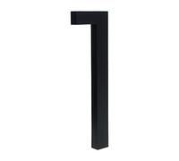 House Numbers 15 Cm Big Black House Number Floating Sign Modern Door Numbers Building Signage Outdoor Numeros Address Front Door Numbers(1,15cm)