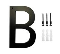 House Numbers 20-30 Cm Big Exterior House Number Outdoor Letters 0-9 Door Alphabet Home Numbers Address Plaque Signs On The(B,20cm (8 inches))
