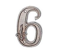 House Numbers Doorplate Letters Metal Address Sign Plate Outdoor Street Door Plaque Number Black Floating 1pcs(Color 6)