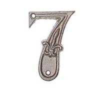 House Numbers Doorplate Letters Metal Address Sign Plate Outdoor Street Door Plaque Number Black Floating 1pcs(Color 7)