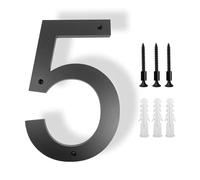 House Numbers Exterior House Numbers Outdoor Letters Digital 20-30cm 0-9 Apartment Door Number Address Signs On The(Number-5,20cm (8 inches))