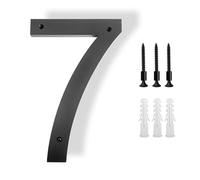 House Numbers Exterior House Numbers Outdoor Letters Digital 20-30cm 0-9 Apartment Door Number Address Signs On The(Number-7,25cm (10 inches))