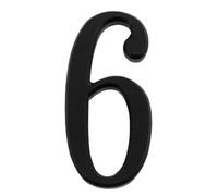 House Numbers Exterior House Numbers Signs On The Door Letters 0-9 Home Sign Letters Door Number For Residence Name Plate Hotel Residential Front Door Numbers(Number-6,7.62 cm)