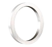 House Numbers, Floating House Number 6 inches Silver Metal Address Sign Numbers 0-9(0)