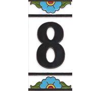House Numbers Genuine Spanish Miami Designed Ceramic Tiles For Door Numbers and Frames (8)