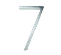 House Numbers, House Number 5 inches Zinc Alloy Silver Pack Of 10 Digits 0-9(7)