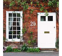 House Numbers Letters OLD ENGLISH Door Number Cut to Size (10, 15, 20, 25cm/3.9, 5.9, 7.8, 9.8in or custom) Classic Medieval Text Fixings