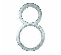 House Numbers Plaques, Door Number Plaques 127mm Big House Number Hotel Home Door Number Outdoor Address Numbers For House Numeros Puerta De La Casa(8)