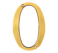 House Numbers Plaques, Door Number Plaques Golden 10cm Exterior House Number For Home Apartment Door Numbers Outdoor Mailbox Address Plate Sign Zinc Alloy 4 Inch(0)